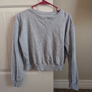 Gray Crewneck Sweatshirt